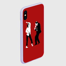 Чехол для iPhone XS Max матовый Криминальное чтиво - танец Мии - фото 2