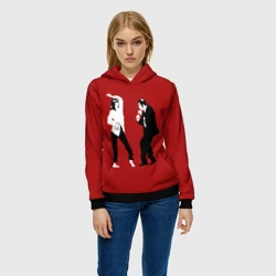 Женская толстовка 3D Криминальное чтиво - танец Мии - фото 2