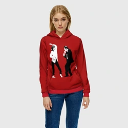 Женская толстовка 3D Криминальное чтиво - танец Мии - фото 2