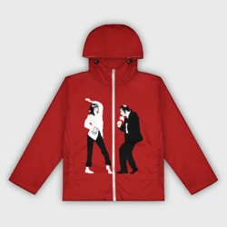 Женская ветровка 3D Криминальное чтиво - танец Мии