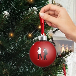 Ёлочный шар Криминальное чтиво - танец Мии - фото 2