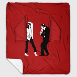 Плед с рукавами Криминальное чтиво - танец Мии