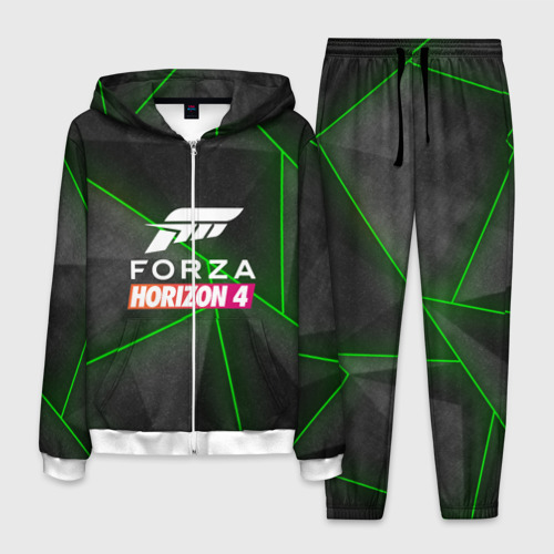 Мужской костюм 3D Forza Horizon 4 Hi-tech, цвет белый