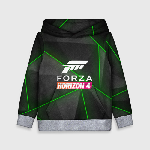 Детская толстовка 3D Forza Horizon 4 Hi-tech, цвет меланж