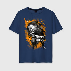 Женская футболка хлопок Oversize Thom Yorke