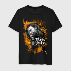 Thom Yorke – Мужская футболка хлопок с принтом купить со скидкой в -20%