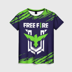 Женская футболка 3D Free fire Фри фаер