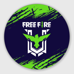 Круглый коврик для мышки Free fire Фри фаер