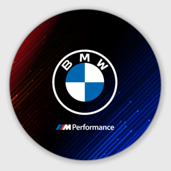 Круглый коврик для мышки BMW БМВ