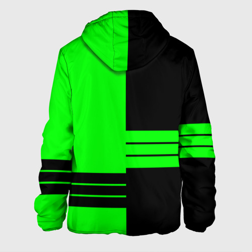 Мужская куртка 3D СССР black-green, цвет 3D печать - фото 2