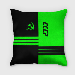 Подушка 3D СССР black-green