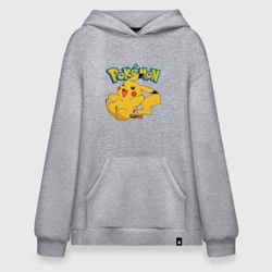 Худи SuperOversize хлопок Pokemon Pickachu