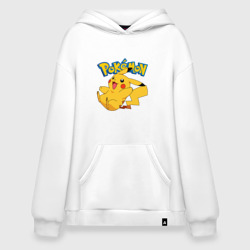 Худи SuperOversize хлопок Pokemon Pickachu