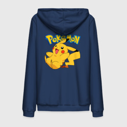 Мужская толстовка на молнии хлопок Pokemon Pickachu