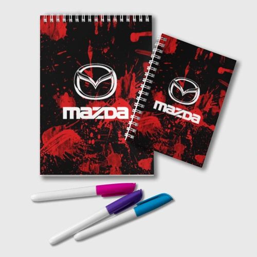 Блокнот Мазда