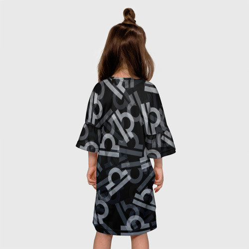Детское платье 3D Знак Весы Libra, цвет 3D печать - фото 5