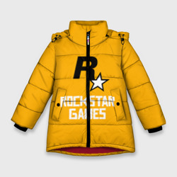 Зимняя куртка для девочек 3D Рокстар