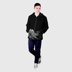 Мужская куртка 3D Берсерк в плаще - фото 2