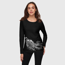 Женский лонгслив 3D Берсерк в плаще - фото 2