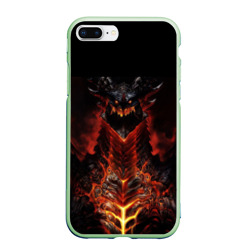 Чехол для iPhone 7Plus/8 Plus матовый Hydro Dragons