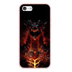 Чехол для iPhone 5/5S матовый Hydro Dragons