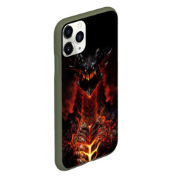 Чехол для iPhone 11 Pro матовый Hydro Dragons - фото 2