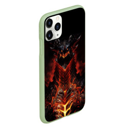 Чехол для iPhone 11 Pro матовый Hydro Dragons - фото 2
