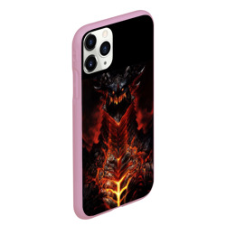 Чехол для iPhone 11 Pro Max матовый Hydro Dragons - фото 2