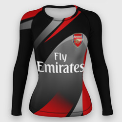 Женский рашгард 3D Arsenal uniform