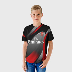 Детская футболка 3D Arsenal uniform - фото 2