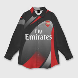 Мужская рубашка oversize 3D Arsenal uniform