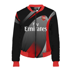 Женский бомбер 3D Arsenal uniform