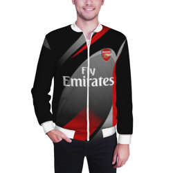 Мужской бомбер 3D Arsenal uniform - фото 2