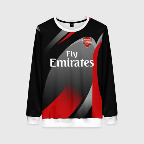 Женский свитшот 3D Arsenal uniform, цвет 3D печать