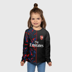 Детский лонгслив 3D Arsenal uniform 2020 - фото 2