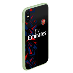 Чехол для iPhone XS Max матовый Arsenal uniform 2020 - фото 2