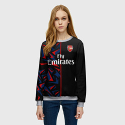 Женский свитшот 3D Arsenal uniform 2020 - фото 2