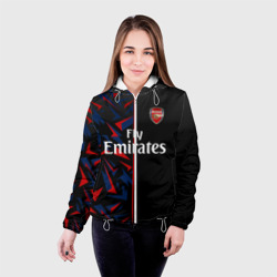 Женская куртка 3D Arsenal uniform 2020 - фото 2