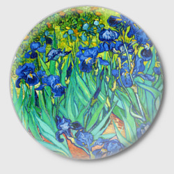 Значок Ирисы Ван Гога