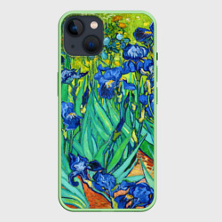 Чехол для iPhone 14 Ирисы Ван Гога