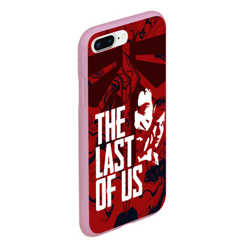 Чехол для iPhone 7Plus/8 Plus матовый THE LAST OF US, цвет розовый - фото 3