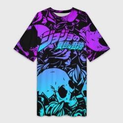 Платье-футболка 3D JoJo Bizarre Adventure