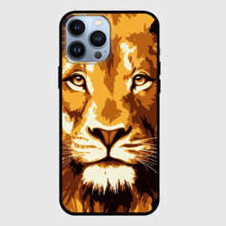 Чехол для iPhone 13 Pro Max Взгляд льва