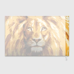 Флаг 3D Взгляд льва - фото 2