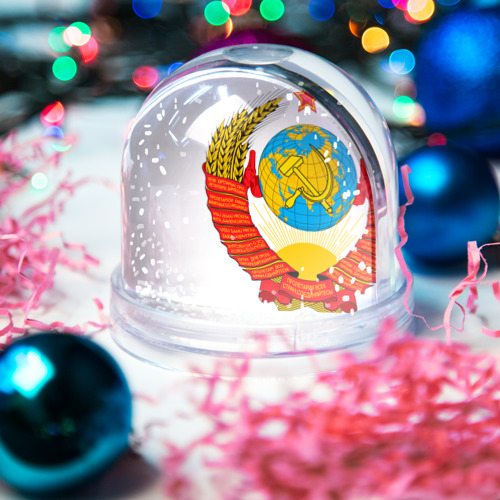 Игрушка Снежный шар СССР - фото 3