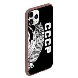 Чехол для iPhone 11 Pro Max матовый СССР - фото 2