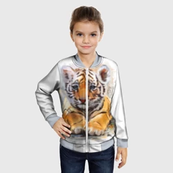 Детский бомбер 3D Tiger Art - фото 2