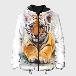 Мужская куртка 3D Tiger Art