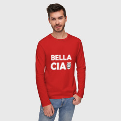 Мужской лонгслив хлопок Bella Ciao Белла Чао - фото 2