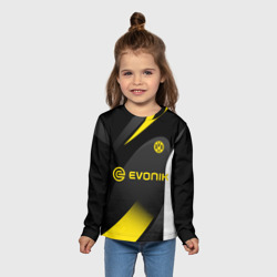 Детский лонгслив 3D Borussia Dortmund - фото 2